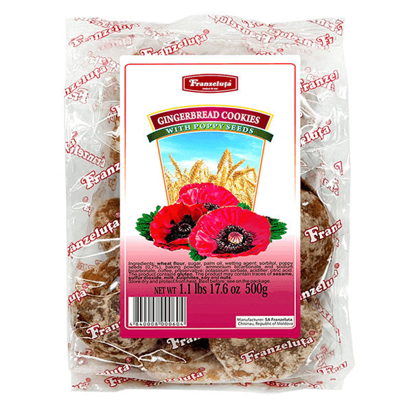 Gingerbread with Poppy Seeds – 1.1 lb (500gr)